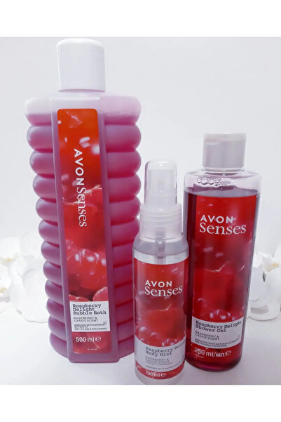 AVON senses shower gel + Body Mist + Bubble bath
