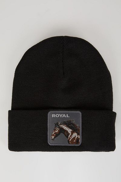 DeFacto Men's Beret R7041az23wn - Woven Label
