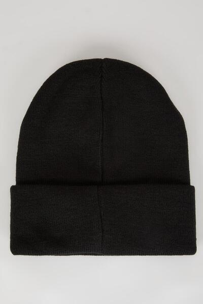 DeFacto Pánský baret R7041az23wn - tkaný štítek