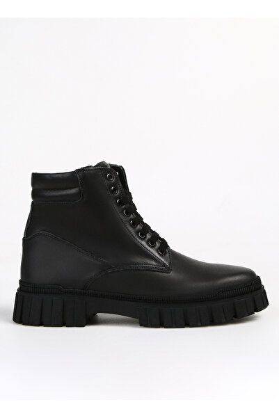 Aeropostale Siyah Erkek Deri Bot CONTEY Beden: 41
