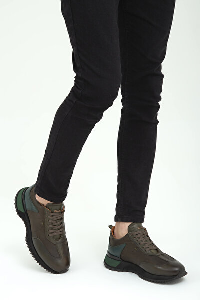 Tamer Tanca Men's Genuine Leather Sneakers & Sports Shoes 930 384 Erk Ayk Sk22/23