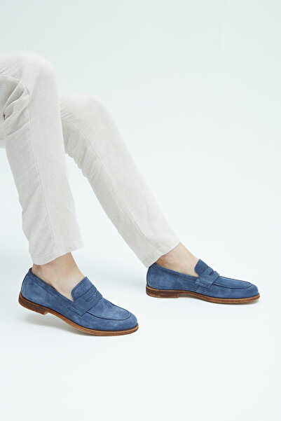 Tamer Tanca Мъжки мокасини от естествена кожа 383 5645 Erk Ayk Y23