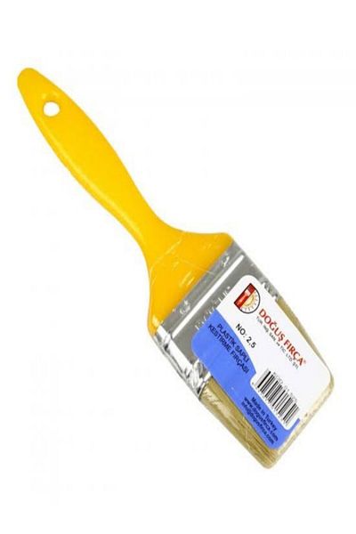 EraycanYapıMarket Doğuş Brush No. 2.5 Plastic Paint Cutting Brush
