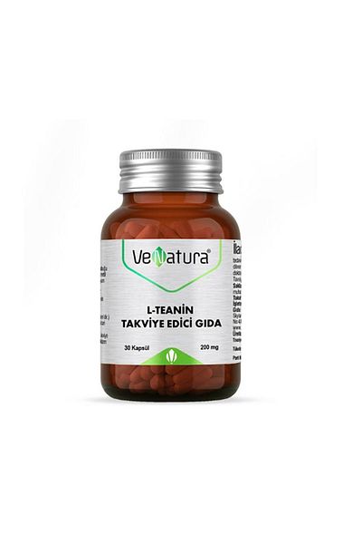 VeNatura L-Teanin 200 mg - 30 Capsules Sütkène