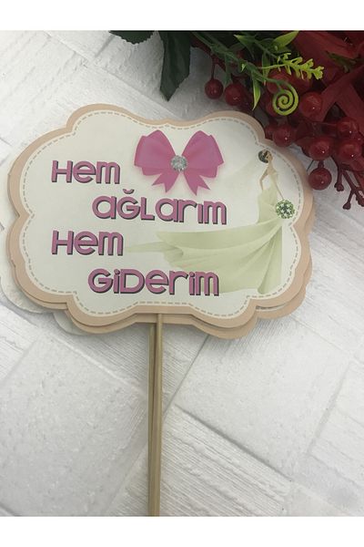Deniz Party Store I Both Cry and Go Away... Themed Speech Bubble 5 pieces