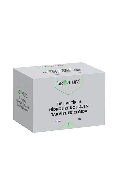 VeNatura Type I and Type III Hydrolyzed Collagen 30 Sache
