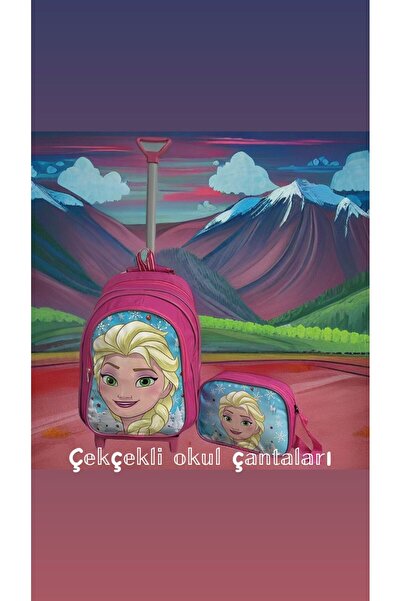 poloways Tekerlekli çekçekli ilkokul çanta