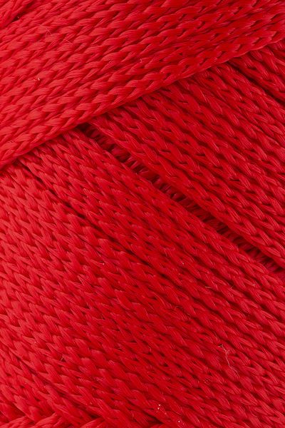 SENSY 1,5 mm - 100 gr frânghie din poliester macrame roșu 150 m frânghie din poliester macrame frânghie de încărcare și ață pentru sac