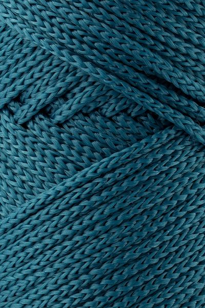 SENSY 1,5 mm - 100 gr Ață de macrame din poliester Albastru petrol 150 M Ață de macrame din poliester Ață de încărcare și ață de sac