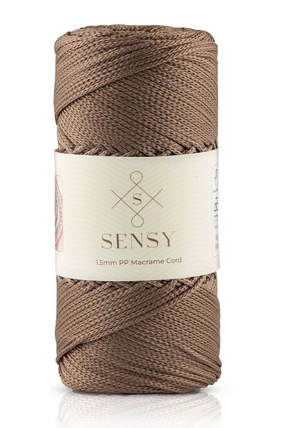 SENSY 1,5 mm - 100 gr Πολυεστερικό σχοινί μακραμέ βιζόν 150 M Πολυεστερικό σχοινί μακραμέ σχοινί φόρτισης και νήμα τσάντας
