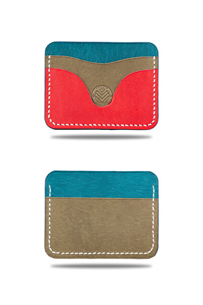 vagave Italian Pueblo Khaki Leather Handmade Premium Wallet