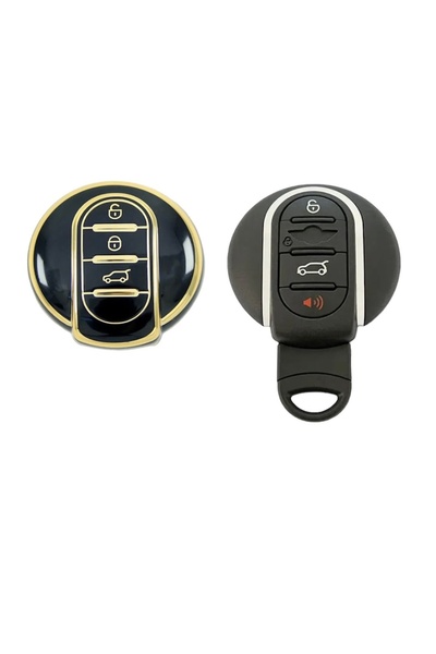 EBG İSTANBUL Mini F Seria Fem Sistem Smart Negru Carcasă pentru Cheia Auto