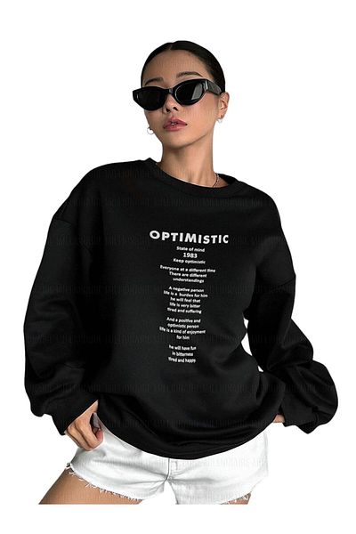BENROMA Φούτερ OPTIMISTIC PRINTED