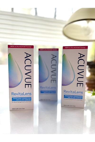 ACUVUE Revitalens Disinfectant Lens Solution 360 ml 2 Pieces