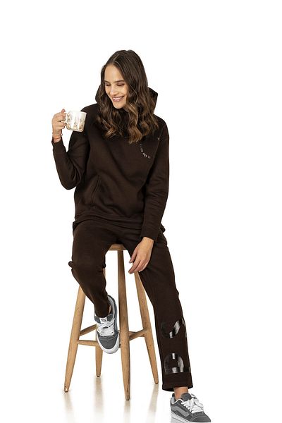 pour la riviere WOMEN'S 3-THREAD SHARDON HOODED TRACKSUIT