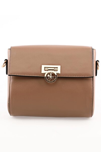 David Jones Γυναικεία τσάντα χιαστί Μπεζ