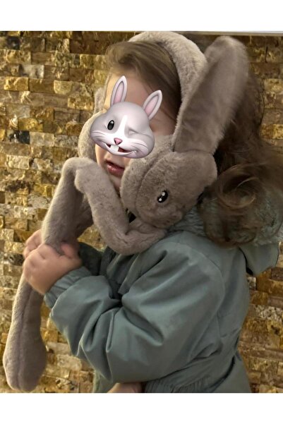 sema aksesuar Παιδικά κινητά ακουστικά χειμερινού τύπου βελούδινο κουνέλι με ...