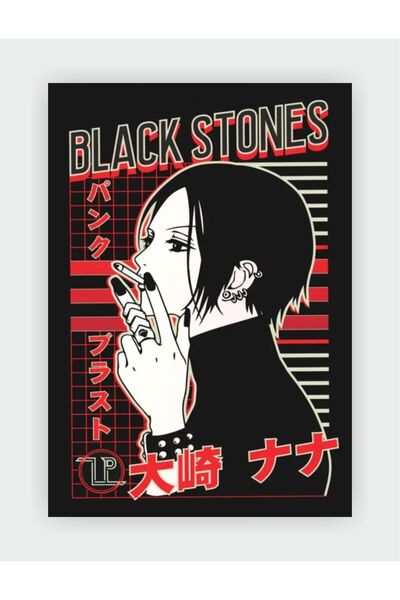 fırsatlar diyarı Nana Black Stones Anime Manga Dizi Duvar Posteri - Kalın Kağ...
