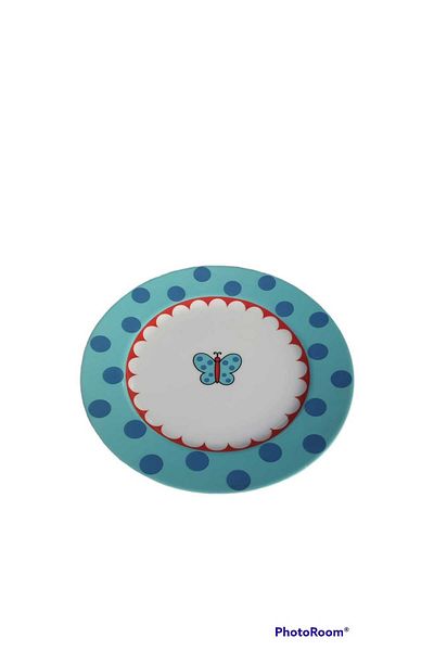 Kütahya Porselen LEONBERG BUTTERFLY 6-PIECE 20CM CAKE PLATE