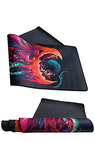batcell Gaming Mousepad Oyuncu Kaydırmaz Mouse Pad 80x30 Hyperbeast Model