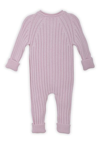 Minora Knitwear Ribbed Jumpsuit Powder