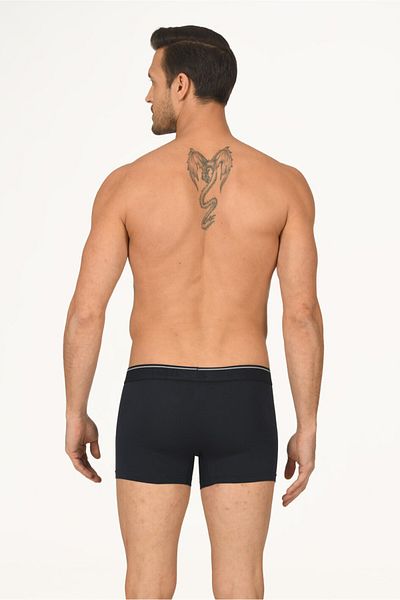 NBB 4 τεμάχια, Modal, Βαμβάκι, Lycra Ανδρικά Boxers, Μπροστινό Gilet Διπλό στρώμα, Αναπνεύσιμο