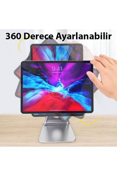 Polhammobile Polham Μεταλλική βάση μαγνήτη για tablet και τηλέφωνο στον επιτραπέζιο χώρο με ρύθμιση γωνίας