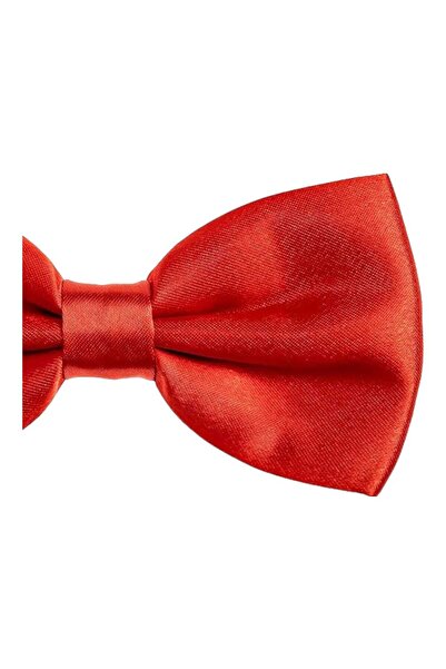 Trenderrs Women's Solid Color Satin Bow Tie