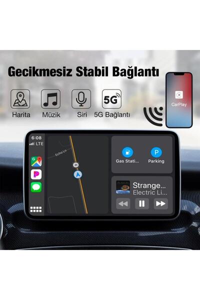 Polhammobile Polham Araç Içi Iphone Cihazlar Için Kablosuz Apple Car Play Adaptörü, Wireless Carplay Çevirici