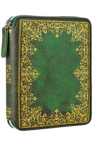 Victoria's Journals Zipper Folder Organizer Notebook A6 Lined