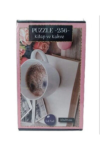 Lilart كتاب ألغاز وقهوة 256 قطعة