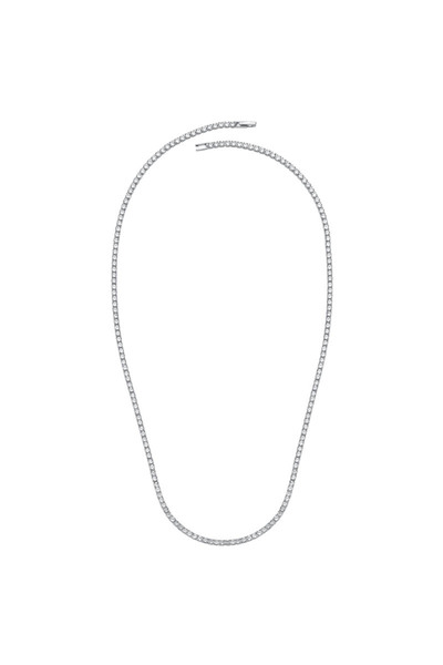 Merano Design 3mm Rhodium Su Yolu Kolye 60cm