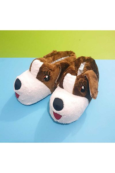 AKINAL BELLA Z00.003 Thermal Women's Slippers with Animal Figures