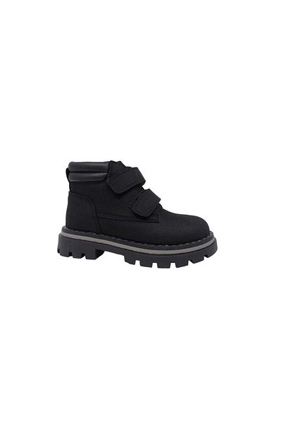 Zerhan 956 Baby Kids Μαύρες Μπότες Velcro