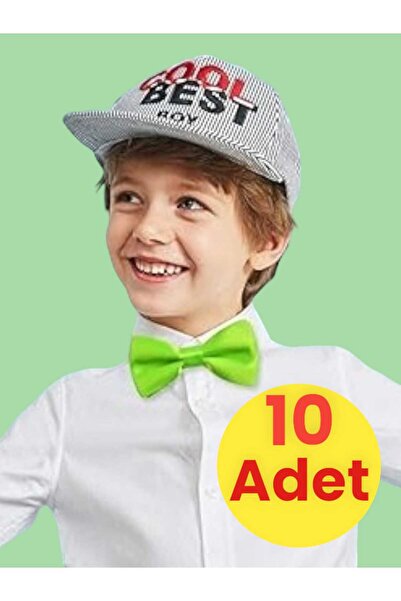 Trenderrs Dečija satenska leptir mašna, 10 komada