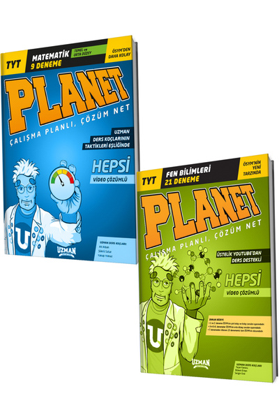 Uzman Yayınları Hız Uzman Tyt Matematik Fen Kolay - Orta Seviye Deneme Seti (...