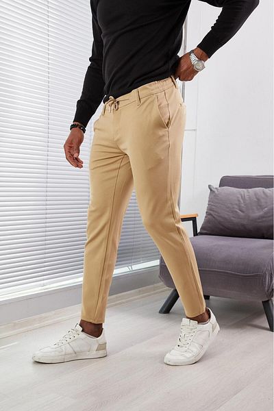 JACK CAPRİO New Season Men's Winter Jogger Pants - Comfortable Slim Fit, Soft Texture, Thick Fabric