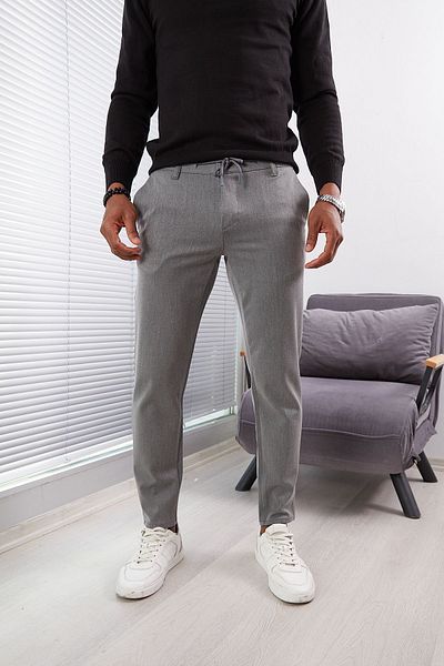 JACK CAPRİO Χειμερινό ανδρικό παντελόνι Jogger Νέας σεζόν Άνετο λεπτή εφαρμογή Jogger από μαλακό χοντρό ύφασμα