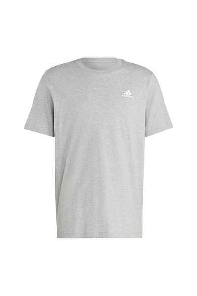 adidas تي شيرت أساسي من الجيرسيه المفرد المطرز بشعار صغير - IC9288