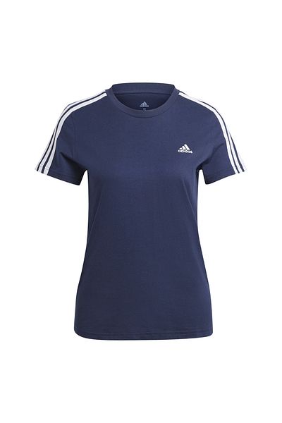 adidas تي شيرت LOUNGEWEAR Essentials Slim ذو 3 خطوط - IM2791