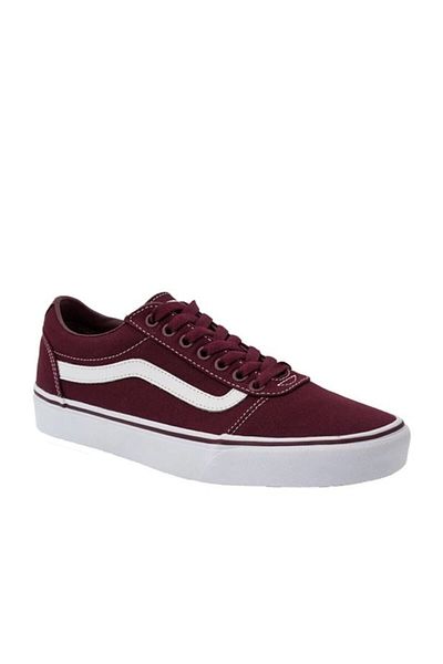 Vans mens burgundy top