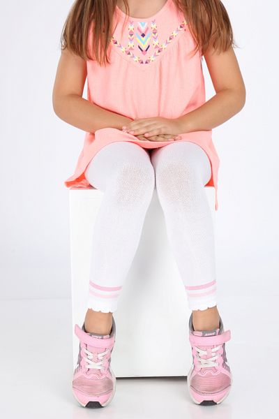 Selinus VISCOSE TIGHTS WITH ANKLE STRAP