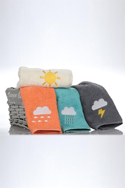 Mürdüm Home 30x50 см, 4 штуки рушників для рук | Рушник для обличчя | Рушник для кухні