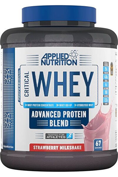 applied nutrition بروتين مصل الحليب النمطي النمطي 2000 جرام - نكهة الفراولة