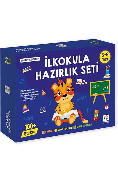 yükselen zeka 3-6 Years Old Primary School Set - Prep Length