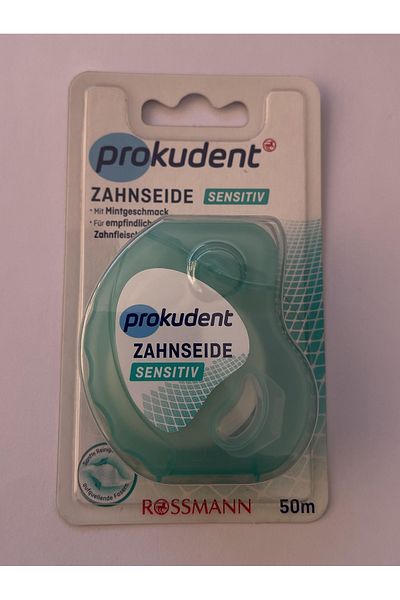 prokudent Dental Floss Mint Flavored, Sensitive 50 M