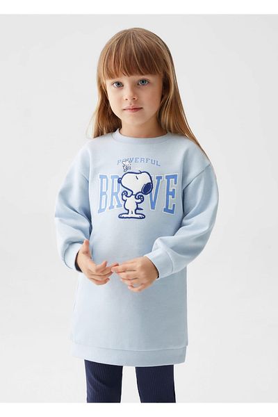 MANGO Baby Hanorac elegant cu model Snoopy
