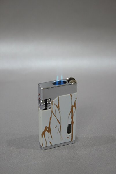 Zenit Çakmak Metal Gaz Göstergeli Double Torch Çakmak