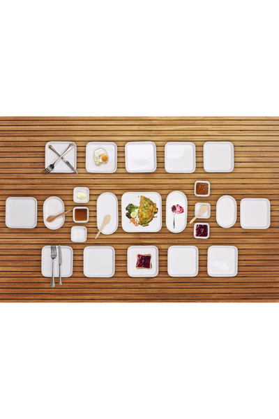 Evim Sepette 23 Parça Pasta Seti & Kahvaltı Takımı & Yemek Takımı