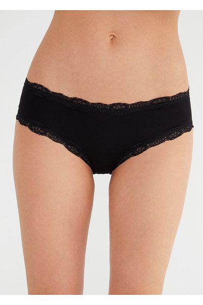 SUWEN Soft Touch Spitzen-Slip